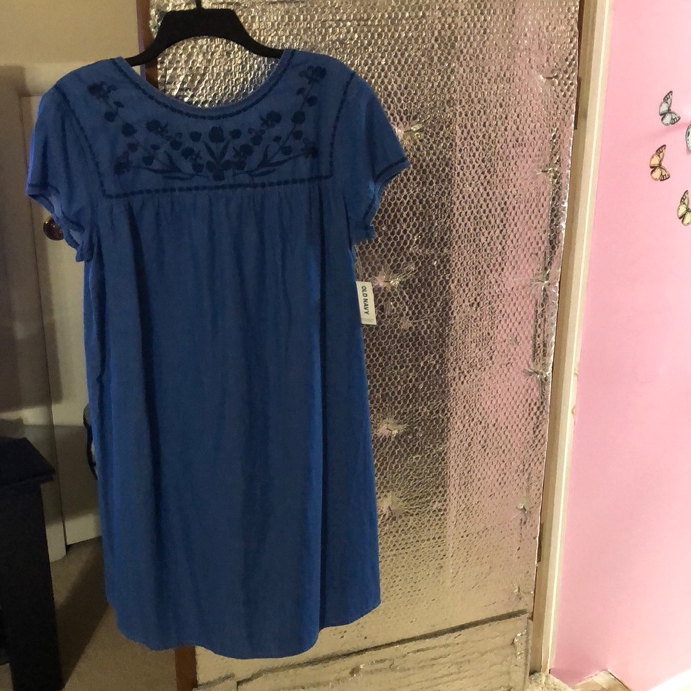 Old Navy Blue Midi Dress